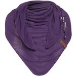 Reduzierte Violette Knit Factory Dreieckige Dreieckstücher aus Baumwollmischung für Damen Größe XXL für den für den Herbst 