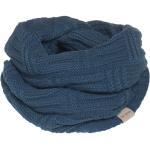 Petrolfarbene Unifarbene Knit Factory Schlauchschals & Loop-Schals Handwäsche für Herren 