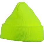 Knitted Cap for Kids "MB7501" - myrtle beach® neon-yellow Einheitsgröße