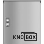 KNOBLOCH KNOBOX 1 Paketkasten, 44 Liter freistehend zum Aufschrauben RAL 9016 - verkehrsweiß
