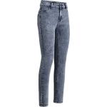 Blaue bader Push Up Jeans mit Reißverschluss aus Denim für Damen Größe M 