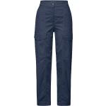 Marineblaue Raffaello Rossi 7/8-Hosen mit Reißverschluss aus Baumwolle maschinenwaschbar für Damen Größe L 