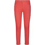 Rote Skinny Jeans maschinenwaschbar für Damen Größe XL 