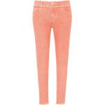 Reduzierte Orange Day.Like Slim Fit Jeans mit Fransen aus Baumwolle maschinenwaschbar für Damen Größe L Petite 