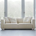 knoll international 2-Sitzer Sofa | Stoff / Chrom BOR 2C
