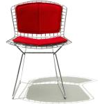 Silberne Knoll International Designer Stühle 