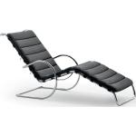 Moderne Knoll International Stühle im Bauhausstil aus Leder mit Armlehne 