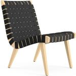 Schwarze Skandinavische Knoll International Loungestühle aus Ahorn Breite 50-100cm, Höhe 50-100cm, Tiefe 50-100cm 