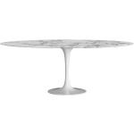 Silberne Knoll International Ovale Esstische Oval aus Aluminium Breite 100-150cm, Höhe 100-150cm, Tiefe 100-150cm 