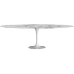 Silberne Knoll International Ovale Esstische Oval aus Aluminium Breite 100-150cm, Höhe 200-250cm, Tiefe 200-250cm 