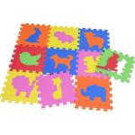 Knorrtoys® Puzzle »Tiere«, 10 Puzzleteile, Puzzlematte, Bodenpuzzle, bunt