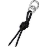Schwarze Elegante Gretchen Schlüsselanhänger & Taschenanhänger aus Leder handgemacht für Damen 