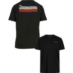Knowledge Cotton Apparel - T-Shirt aus Bio-Baumwolle - Regular Fit Knowledge Back Print T-Shirt Black Jet für Herren aus Baumwolle - Größe L -