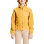 Reduzierte Goldene Knowledge Cotton Apparel Nachhaltige Damenmäntel mit Reißverschluss aus Fleece Größe XS 