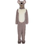 Sandfarbene Koala-Kostüme Einheitsgröße 