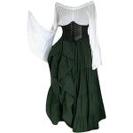 Grüne Mittelalterkleider für Damen Größe S 