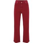 Reduzierte Rote Kocca Straight Leg Jeans aus Baumwolle für Damen 