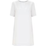 Weiße Kurzärmelige Kocca Mini Minikleider & kurze Kleider mit Reißverschluss für Damen Größe XL für den für den Sommer 