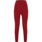 Reduzierte Rote Kocca High Waist Hosen mit Reißverschluss für Damen 