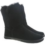 Reduzierte Schwarze Koel Outdoor Schuhe aus Lammfell wasserabweisend für Damen Größe 37 für den für den Winter 