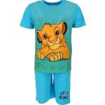 Motiv König der Löwen Simba Kurze Kinderschlafanzüge mit Löwen-Motiv aus Baumwolle für Jungen für den für den Sommer 