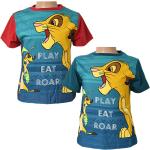 Kurzärmelige König der Löwen Simba Kinder T-Shirts mit Löwen-Motiv aus Baumwolle maschinenwaschbar für Jungen Größe 92 
