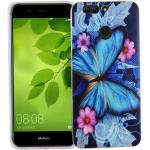 Blaue Motiv Huawei Nova 2 Plus Cases mit Insekten-Motiv aus Silikon 