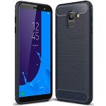 Anthrazitfarbene Samsung Galaxy J6 Cases Art: Soft Cases mit Bildern aus Silikon kratzfest 