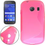Pinke Samsung Galaxy Ace Cases aus Kunststoff 