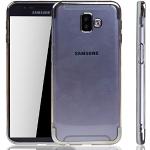Silberne Samsung Galaxy J6+ Cases Art: Soft Cases durchsichtig aus Silikon kratzfest 