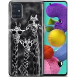 Samsung Galaxy A50 Hüllen Art: Bumper Cases mit Giraffen-Motiv 