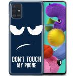 Blaue Samsung Galaxy A50 Hüllen Art: Bumper Cases aus Kunststoff 