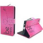 Pinke Sony Xperia Z5 Compact Cases aus Kunstleder 