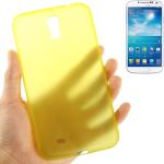Gelbe Samsung Galaxy Mega Cases Art: Slim Cases durchsichtig aus Kunststoff 