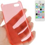 Rote iPhone 5C Cases Art: Hard Cases aus Kunststoff 
