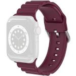 König Design Smartwatch-Armband, Apple Watch Series 1 / 2 / 3 / 4 / 5 / 102 40-38 mm Ersatz Sportarmband Rot, rot