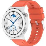 Orange Uhrenarmbänder aus Kunststoff für Damen 