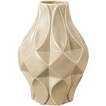 Beige 21 cm Königlich Tettau Runde Vasen & Blumenvasen 21 cm Strukturierte aus Porzellan 