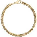 Goldene Elegante Königsarmbänder & Königsketten Armbänder poliert 