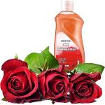Rosa Peelende Gel Gesichtspeelings 350 ml mit Rosen / Rosenessenz gegen Hautunreinheiten 