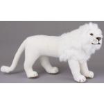 Weiße 48 cm Kösener Löwenkuscheltiere aus Kunststoff 