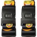 Reduzierte BASI Emoji Smiley Koffergurte & Kofferbänder mit Rollen 