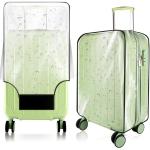 flintronic PVC Koffer Abdeckungen, 24 Zoll Reisekoffer-Schutzhülle Gepäck  Cover, Transparente Kofferschutzhülle, Wasserdicht Gepäckabdeckung