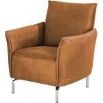 KOINOR Einzelsessel Vanda - orange - 78 cm - 87 cm - 79 cm - Polstermöbel > Sessel > Ledersessel