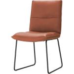 Braune Koinor Esszimmerstühle & Küchenstühle aus Leder Breite 0-50cm, Höhe 50-100cm, Tiefe 50-100cm 