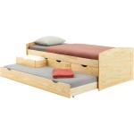 Moderne Idimex Ausziehbetten & Tandembetten lackiert aus Massivholz mit Schublade 90x190 Breite 50-100cm, Höhe 200-250cm, Tiefe 50-100cm 