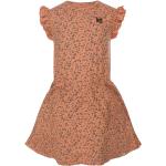 Reduzierte Orange Koko Noko Rundhals-Ausschnitt Kinderkleider mit Rüschen aus Baumwolle für Mädchen Größe 86 