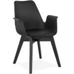 Kokoon® Design-Sessel ALCAPONE 50x58,5x82 cm,Plastik / Polymer, Schwarz, 11,43 kg