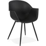 Kokoon® Design-Sessel STILETO 60x60x85 cm,Plastik / Polymer, Schwarz, 8,58 kg