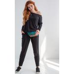 Schwarze Sexy KOKOworld Nachhaltige Lange Overalls aus Viskose für Damen Einheitsgröße für den für den Herbst 